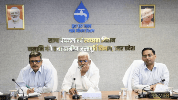 Jal Shakti - Jal Shakti Ministry: घर तक नल से जल मामले में UP शीर्ष पर, सीआर पाटिल ने राज्यों के मंत्रियों के साथ की बैठक