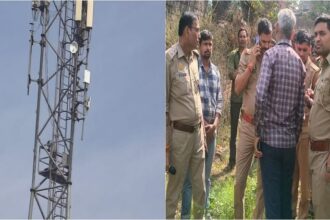 आशिक - आशिक ने हद कर दी: प्रेमिका के लिए टॉवर पर चढ़ गया प्रेमी, उतरने के लिए रखी ऐसी शर्त; बुलाना पड़ा युवती का पिता