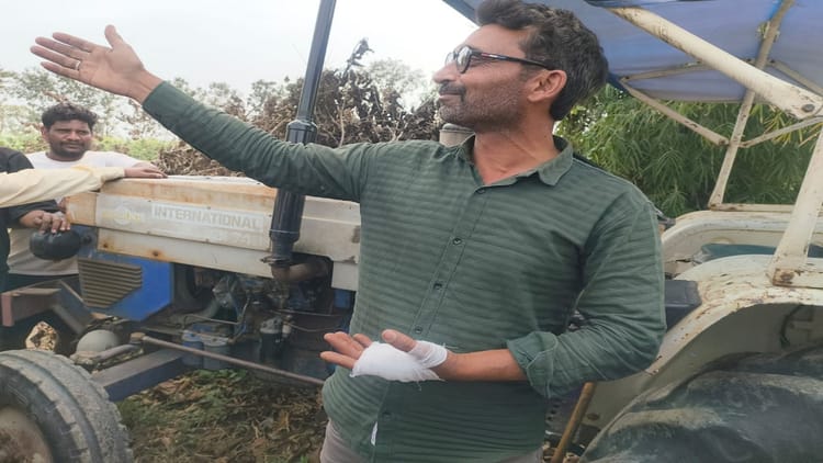 Lakhimpur - Lakhimpur Kheri: तिकुनिया इलाके में फार्म हाउस में घुसा तेंदुआ, किसान पर किया हमला, फैली दहशत