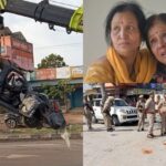 Moradabad: - Moradabad: धमाके के साथ कार के उड़े परखच्चे, एप से बुक की थी सीटें, हल्द्वानी के चार लोगों ने तोड़ा दम