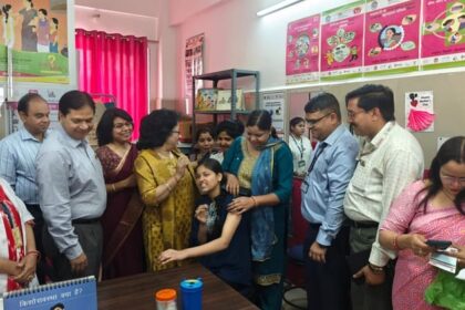 जागरूकता: - जागरूकता: सर्वाइकल कैंसर टीकाकरण अभियान शुरू, बरेली पहले दिन ही प्रदेश में अव्वल