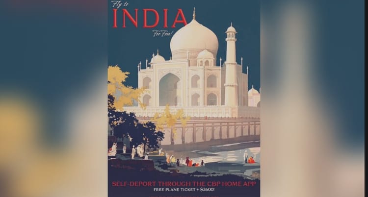 'भारत - 'भारत की मुफ्त उड़ान भरें': ताजमहल के साथ अमेरिकी स्व-निर्वासन विज्ञापन, आगरा के पर्यटन उद्यमियों में आक्रोश