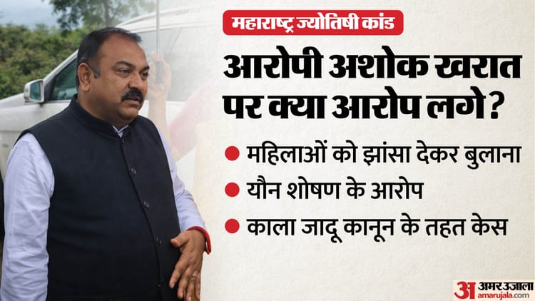 Maharashtra: - Maharashtra: ज्योतिषी कांड में सरकार ने गठित की SIT, खुद को कैप्टन बताने वाले अशोक खरात पर दुष्कर्म का भी आरोप