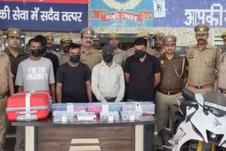 Kanpur: - Kanpur: ट्रेन में दंपती से लूट में पांच गिरफ्तार, जेवर-नकदी और बाइक बरामद