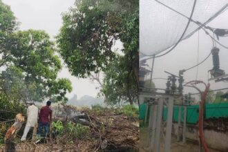 Lucknow - Lucknow News: आंधी-पानी से बिजली व्यवस्था पटरी से उतरी, तेज हवा से तार-पोल टूटे; जनजीवन प्रभावित