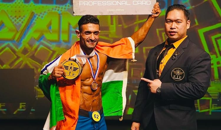 उपलब्धि: - उपलब्धि: कभी मोटापे पर मिले ताने, अब फिटनेस ऐसी की दुनिया जाने, करन जीत चुके हैं तीन मिस्टर इंडिया का खिताब