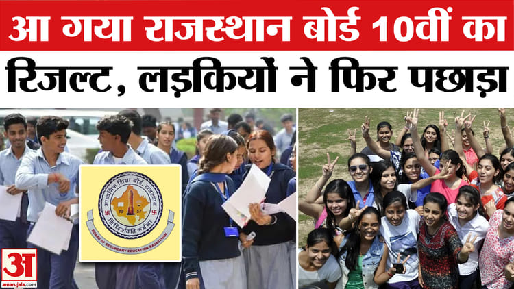 Rajasthan - Rajasthan Board 10th Result Out: 94.23 प्रतिशत रहा रिजल्ट, लड़कियों ने मारी बाजी
