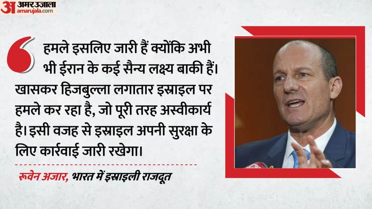 ईरान - ईरान पर कब रुकेंगे हमले: क्या है इस्राइल का आखिरी लक्ष्य? भारत में नेतन्याहू के राजदूत ने खोले बड़े राज; जानिए