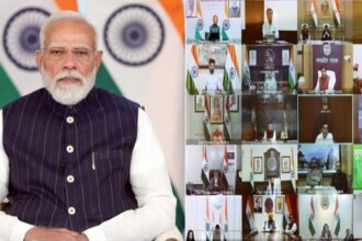 पश्चिम - पश्चिम एशिया संकट: पीएम मोदी की राज्यों के मुख्यमंत्रियों के साथ ऑनलाइन बैठक शुरू, तैयारियों की हो रही समीक्षा