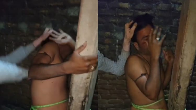 UP: पीलीभीत - UP: पीलीभीत में खंभे से बांधकर युवक को बेरहमी से पीटा, घटना के बाद से लापता; परिवार ने पुलिस से लगाई गुहार
