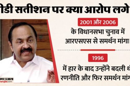 Kerala - Kerala Election: केरल में चुनाव से पहले सियासी संग्राम तेज, कांग्रेस नेता सतीशन पर आरएसएस से मदद लेने का आरोप