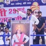 UP: बहुजन - UP: बहुजन भाईचारा संवाद महारैली में गरजे चंद्रशेखर, आरक्षण और हक की लड़ाई को बताया सबसे बड़ा हथियार