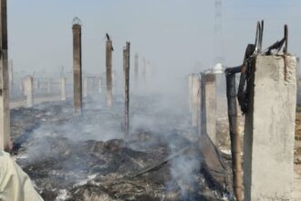 Lakhimpur - Lakhimpur Kheri News: पोल्ट्री फार्म में लगी आग, 6700 चूजे जिंदा जले