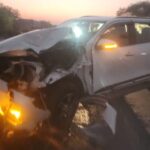 Maharashtra: - Maharashtra: सीएनजी ले जा रहे ट्रक से टकराई कांग्रेस सांसद की एसयूवी, बाल-बाल बचे; हवाई अड्डे जा रही थी कार