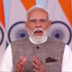 प्रधानमंत्री नरेंद्र मोदी महिला आरक्षण बिल पर बोलते हुए