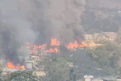 मणिपुर में हिंसा की तस्वीर