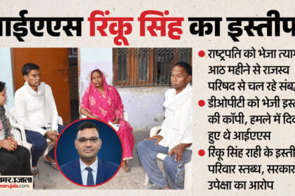 आईएएस - आईएएस अधिकारी का इस्तीफा: 'रिंकू सिंह ने कभी अपने आदर्शों से समझौता नहीं किया', पिता और परिवार रिजाइन से हैरान