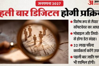 खड़िया - खड़िया से क्लाउड सर्वर तक: कागज के पहाड़ से छुटकारा, भारत की पहली पेपरलेस जनगणना; हैकिंग-सेंधमारी से सुरक्षित