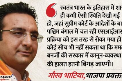 मालदा - मालदा में बवाल पर BJP आक्रामक: सुप्रीम कोर्ट की फटकार के बाद ममता सरकार को घेरा, अराजकता फैलाने का लगाया आरोप