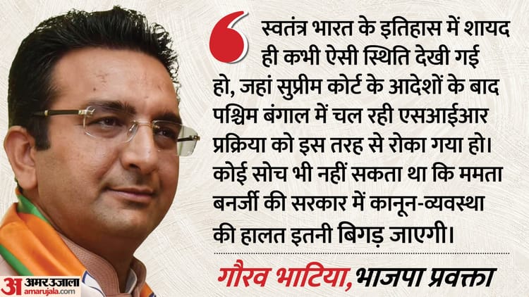 मालदा - मालदा में बवाल पर BJP आक्रामक: सुप्रीम कोर्ट की फटकार के बाद ममता सरकार को घेरा, अराजकता फैलाने का लगाया आरोप