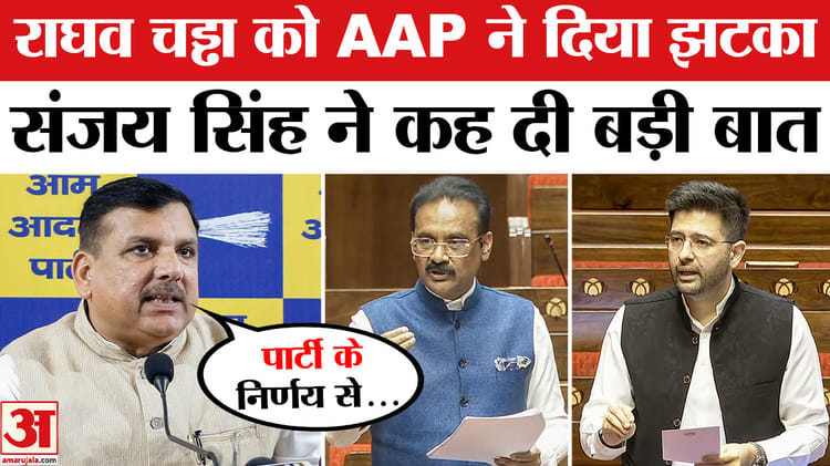 Sanjay - Sanjay Singh on Raghav Chadha: राघव चड्ढा को AAP ने दिया झटका तो संजय सिंह ने कह दी बड़ी बात