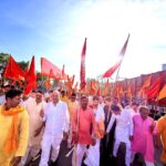 Lakhimpur - Lakhimpur Kheri News: हनुमान जन्मोत्सव निकाली पदयात्रा में उमड़ा आस्था का सैलाब