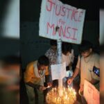शादी - शादी के 3 महीने बाद मौत: मानसी के लिए न्याय की मांग, 'फांसी दो-फांसी दो' के नारों संग निकाला कैंडल मार्च