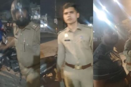 Aligarh - Aligarh News: पुलिस वाले का युवक से गाली-गलौज करने का वीडियो वायरल, एसएसपी ने बैठाई जांच
