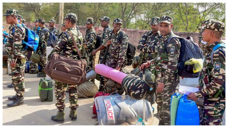 CRPF: - CRPF: विधानसभा चुनाव के बीच सीआरपीएफ जवानों की छुट्टियां रद्द, फौरन ड्यूटी पर लौटने का आदेश