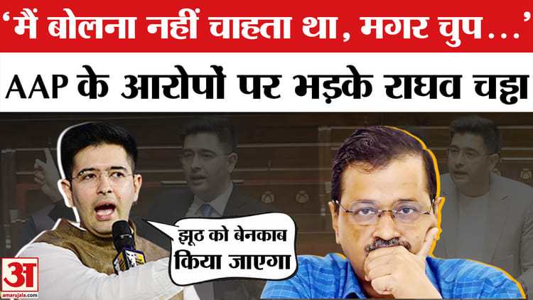 Raghav - Raghav Chadha on AAP: 'हर झूठ को बेनकाब किया जाएगा', AAP के आरोपों पर राघव चड्ढा का बड़ा बयान