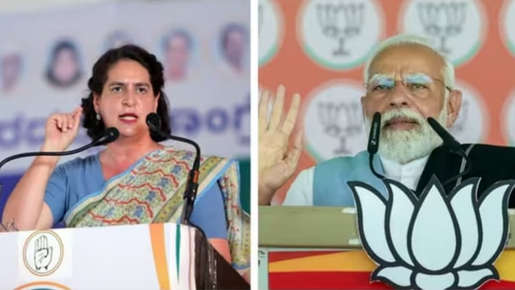 Cong - Cong v BJP: प्रियंका गांधी ने CM हिमंत के बयान पर पीएम मोदी को घेरा, पूछा- क्या आप टिप्पणी का समर्थन करते हैं?