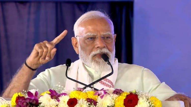 बंगाल - बंगाल में PM की तीसरी सभा: हल्दिया में गारंटी, आसनसोल में 'TMC के पापों' के हिसाब की चेतावनी; अब बीरभूम पर नजर