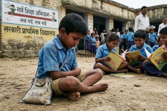 UP: स्कूल - UP: स्कूल चलो अभियान का हाल तो देखिए, परिषदीय विद्यालयों में सत्र शुरू; लेकिन बिना किताबों के कैसे होगी पढ़ाई